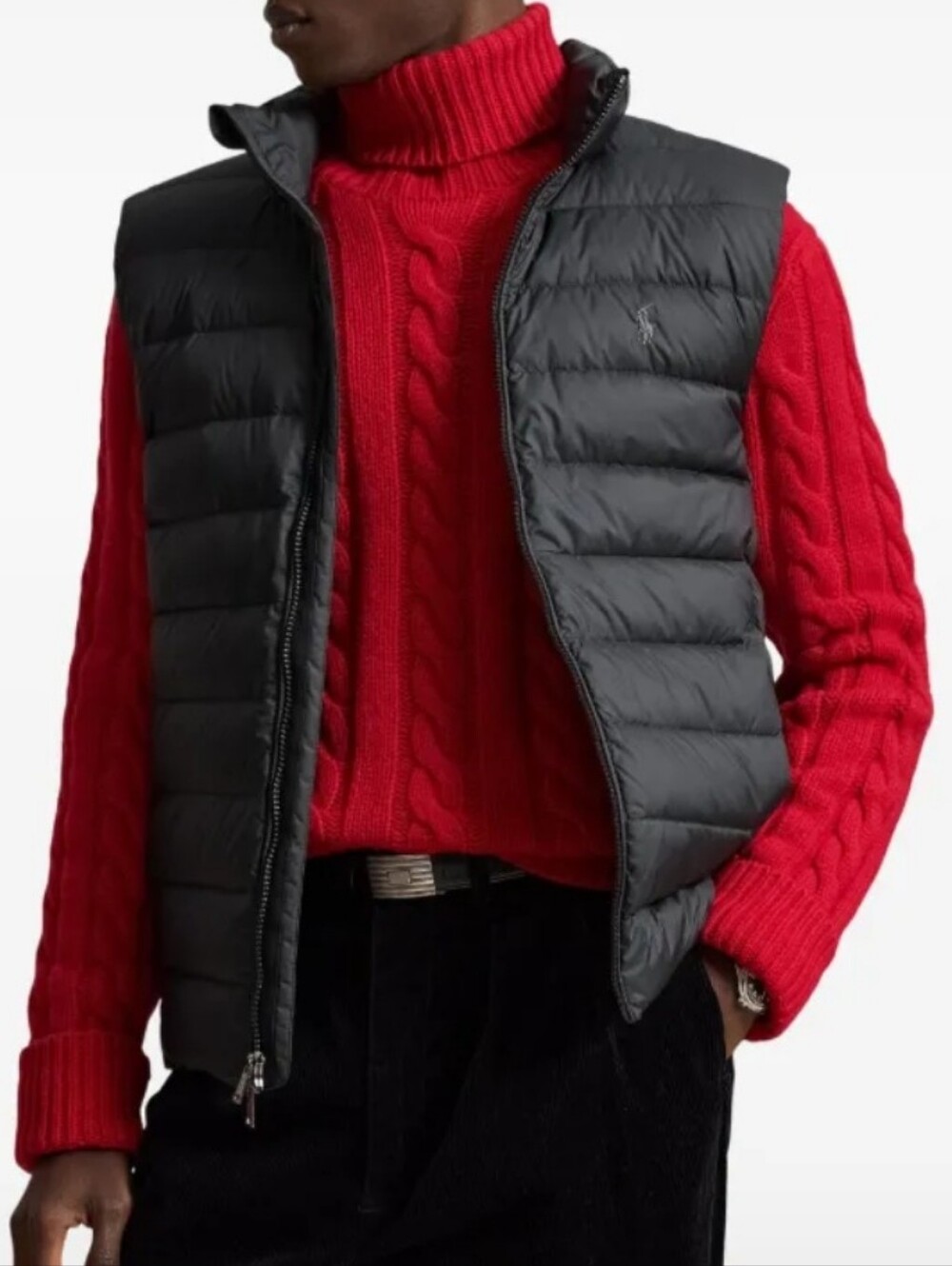 Polo Ralph Lauren The Colden Packable Down Vest Polo Black 3XL Tall